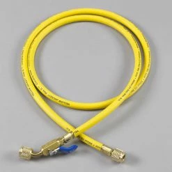 Best reviews of 🤩 YELLOW JACKET® 60 in. Yellow Flexible Flowers Hose with Ball Valve End 🎉