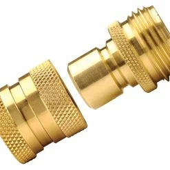 Discount 🔥 Dixon Valve & Coupling 1-43/50 in. Brass Garden Hose Quick Coupling Kit 🔔