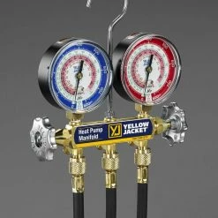 Cheap 🛒 YELLOW JACKET® R22 R407 R410A Manifold with 60 Hose 👏