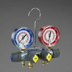 Cheapest 👍 YELLOW JACKET® Titan® 4-Valve Aluminum Refrigerant Manifold (R-22/R-404A/R-410A) 🌟