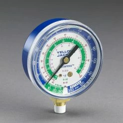 Promo 👏 YELLOW JACKET® 2-1/2 in. Side Gauge in Blue ⭐