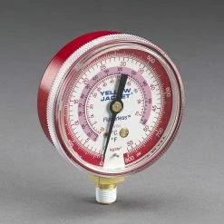 Coupon 🧨 YELLOW JACKET® 2-1/2 in. R410A Pressure Gauge in Red ⭐