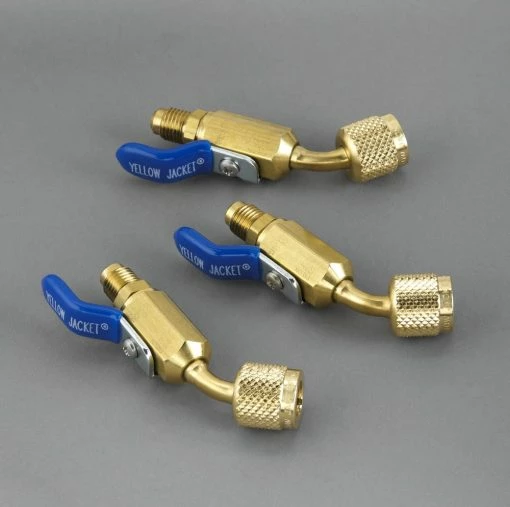 Buy 💯 YELLOW JACKET® 1/4 in. Brass Male x Female Ball Valve ⌛